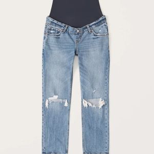 Abercrombie & Fitch Maternity Straight Ankle Jeans